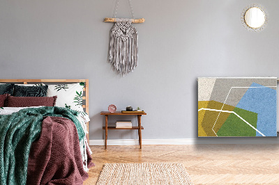 Cobertura magnética para radiador Figuras geométricas