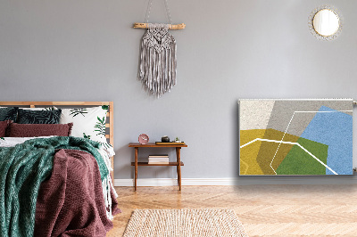 Cobertura magnética para radiador Figuras geométricas