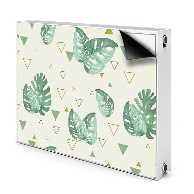 Cobertura magnética para radiador Monstera e triângulos