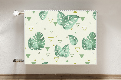 Cobertura magnética para radiador Monstera e triângulos