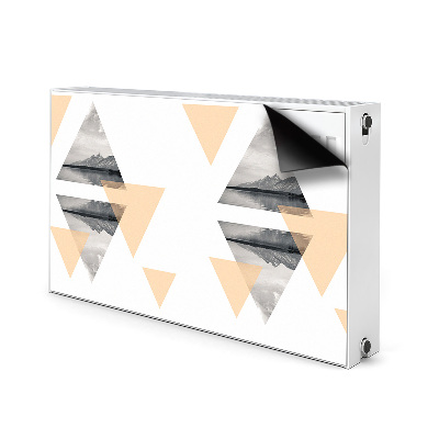 Capa magnética para radiador Paisagem do lago