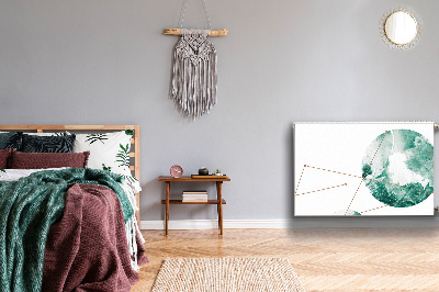 Capa magnética para radiador Luas de mármore