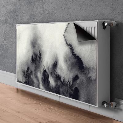 Cobertura magnética para radiador Manchas de tinta