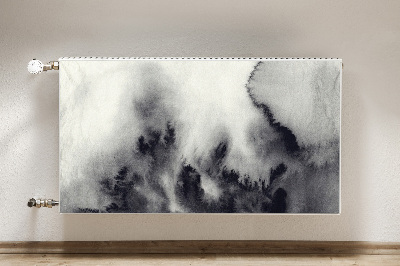 Cobertura magnética para radiador Manchas de tinta