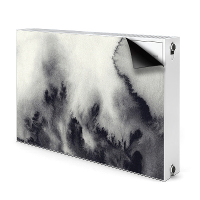 Cobertura magnética para radiador Manchas de tinta