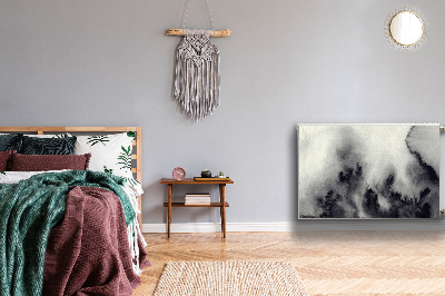 Cobertura magnética para radiador Manchas de tinta