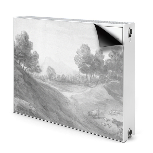 Cobertura magnética para radiador Imagem da Vila