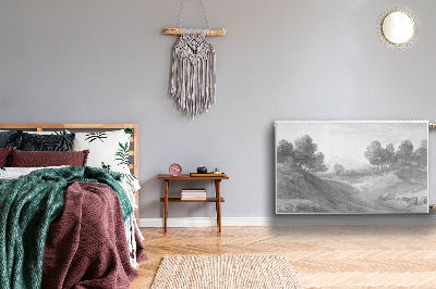 Cobertura magnética para radiador Imagem da Vila