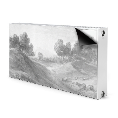 Cobertura magnética para radiador Imagem da Vila