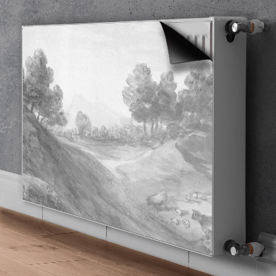 Cobertura magnética para radiador Imagem da Vila