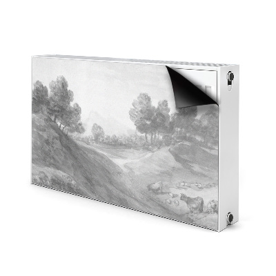 Cobertura magnética para radiador Imagem da Vila