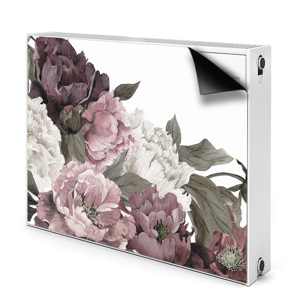 Cobertura magnética para radiador Peônias