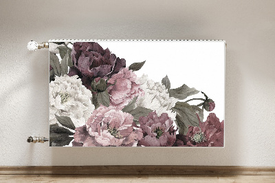 Cobertura magnética para radiador Peônias