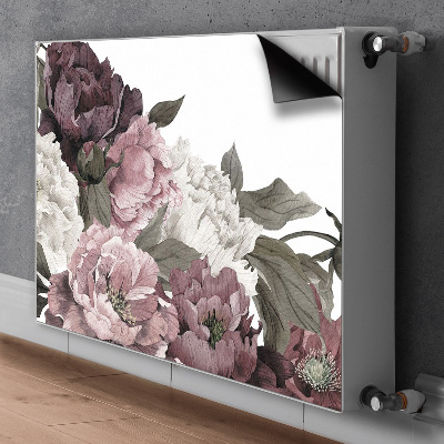 Cobertura magnética para radiador Peônias