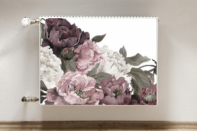 Cobertura magnética para radiador Peônias