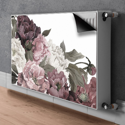 Cobertura magnética para radiador Peônias