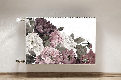 Cobertura magnética para radiador Peônias