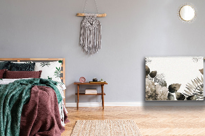 Capa magnética para radiador Flores de hortênsia