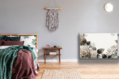 Capa magnética para radiador Flores de hortênsia