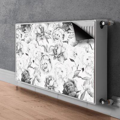 Capa magnética para radiador Peônias
