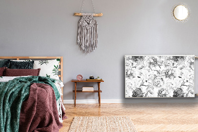 Capa magnética para radiador Peônias