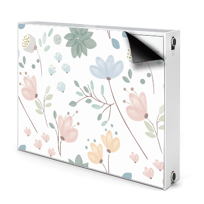 Cobertura magnética para radiador Flores da primavera