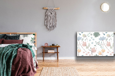 Cobertura magnética para radiador Flores da primavera