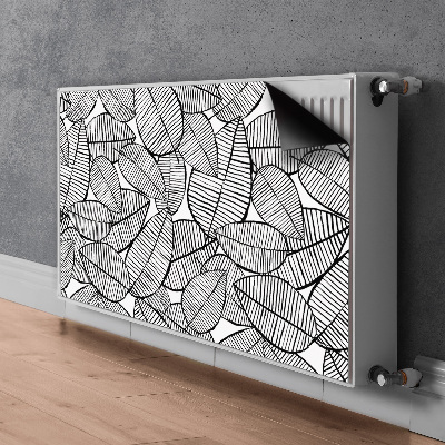 Cobertura magnética para radiador Padrão tropical