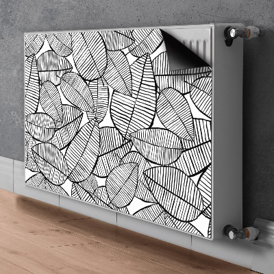 Cobertura magnética para radiador Padrão tropical