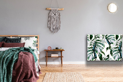 Capa magnética para radiador Folhas de palmeira