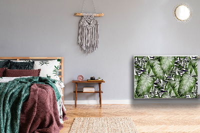 Capa magnética para radiador Folha de Monstera