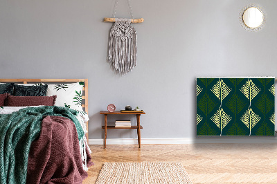 Capa magnética para radiador Folha de palmeira