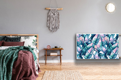 Capa magnética para radiador Folhas de arco-íris