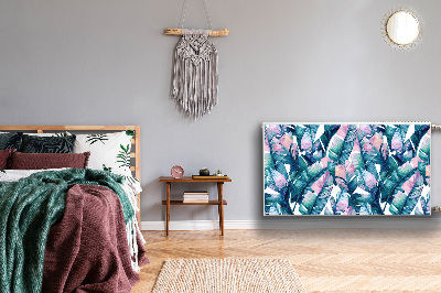 Capa magnética para radiador Folhas de arco-íris