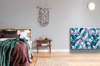 Capa magnética para radiador Folhas de arco-íris