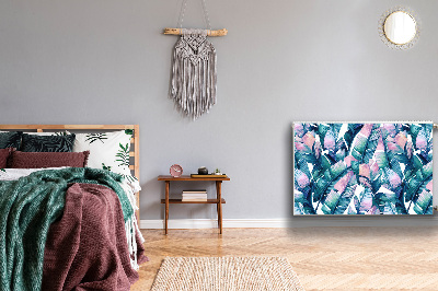 Capa magnética para radiador Folhas de arco-íris