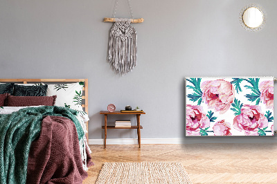 Cobertura magnética para radiador Flor de papoula