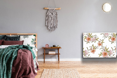 Capa magnética para radiador Flores da primavera