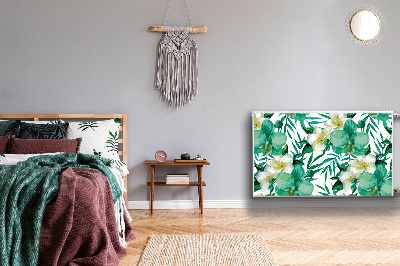 Capa magnética para radiador Flores em tons pastel