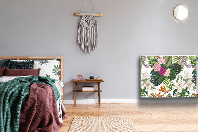 Capa magnética para radiador Flores exóticas