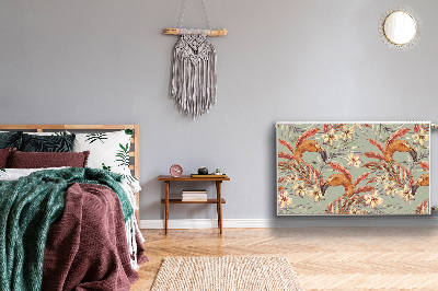 Cobertura magnética para radiador Pintando Flamingos