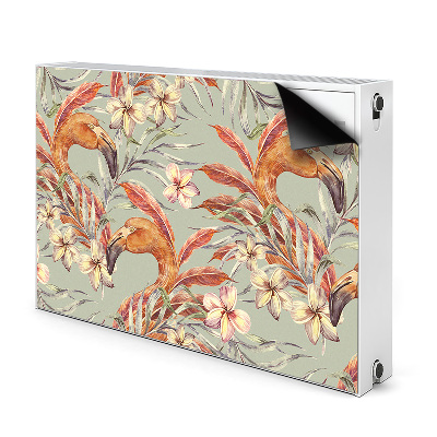 Cobertura magnética para radiador Pintando Flamingos