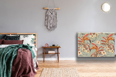 Cobertura magnética para radiador Pintando Flamingos