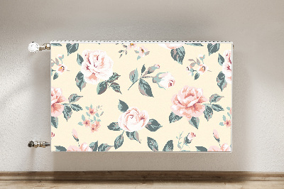 Cobertura magnética para radiador Rosas Vintage