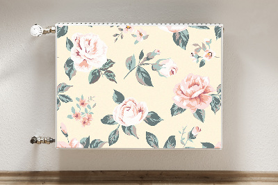 Cobertura magnética para radiador Rosas Vintage