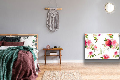 Cobertura magnética para radiador Flores da primavera