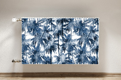 Capa magnética para radiador Palmeiras tropicais