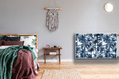 Capa magnética para radiador Palmeiras tropicais