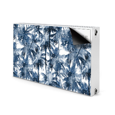 Capa magnética para radiador Palmeiras tropicais