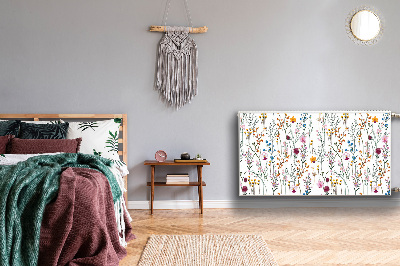 Cobertura magnética para radiador Flores silvestres